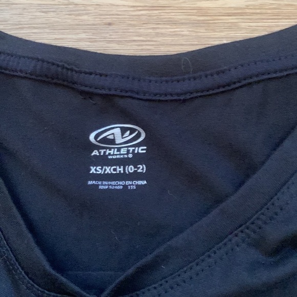 ATHLETIC Works Coffee Carbs Cardio Athleisure Workout Tank Tank Black Women’s XS - Picture 4 of 9